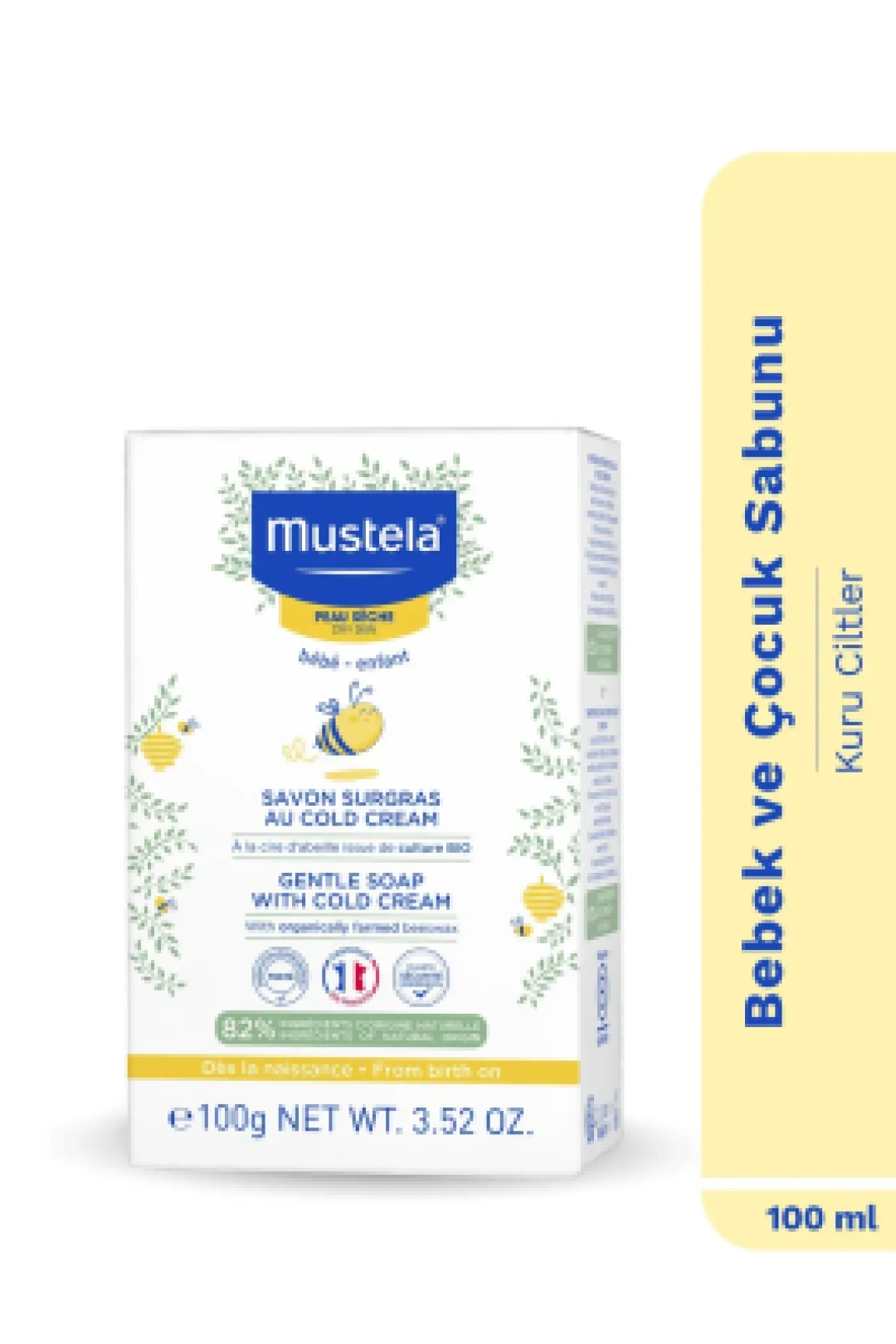 Mustela Gentle Soap With Cold Cream 100 gr Besleyici Sabun