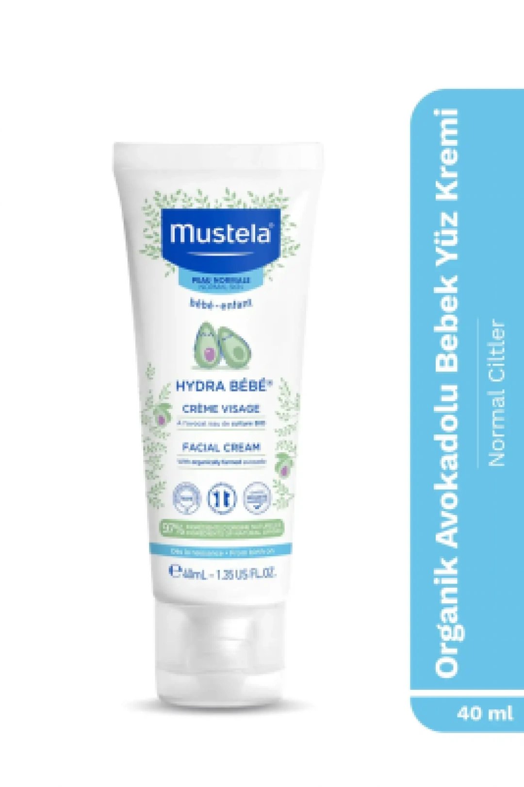 Mustela Hydra Bebe Facial Cream 40 ml Yüz Kremi