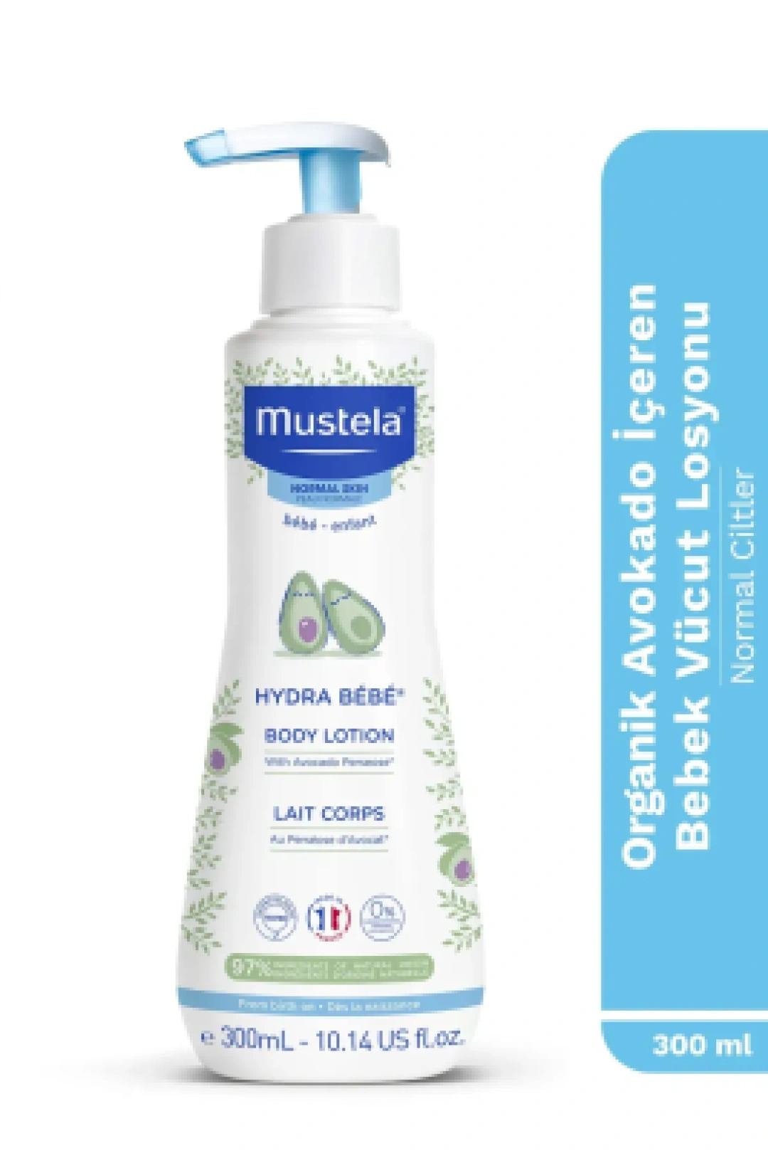 Mustela Hydra Bebe Lait Corps Body 300 ml Vücut Losyonu