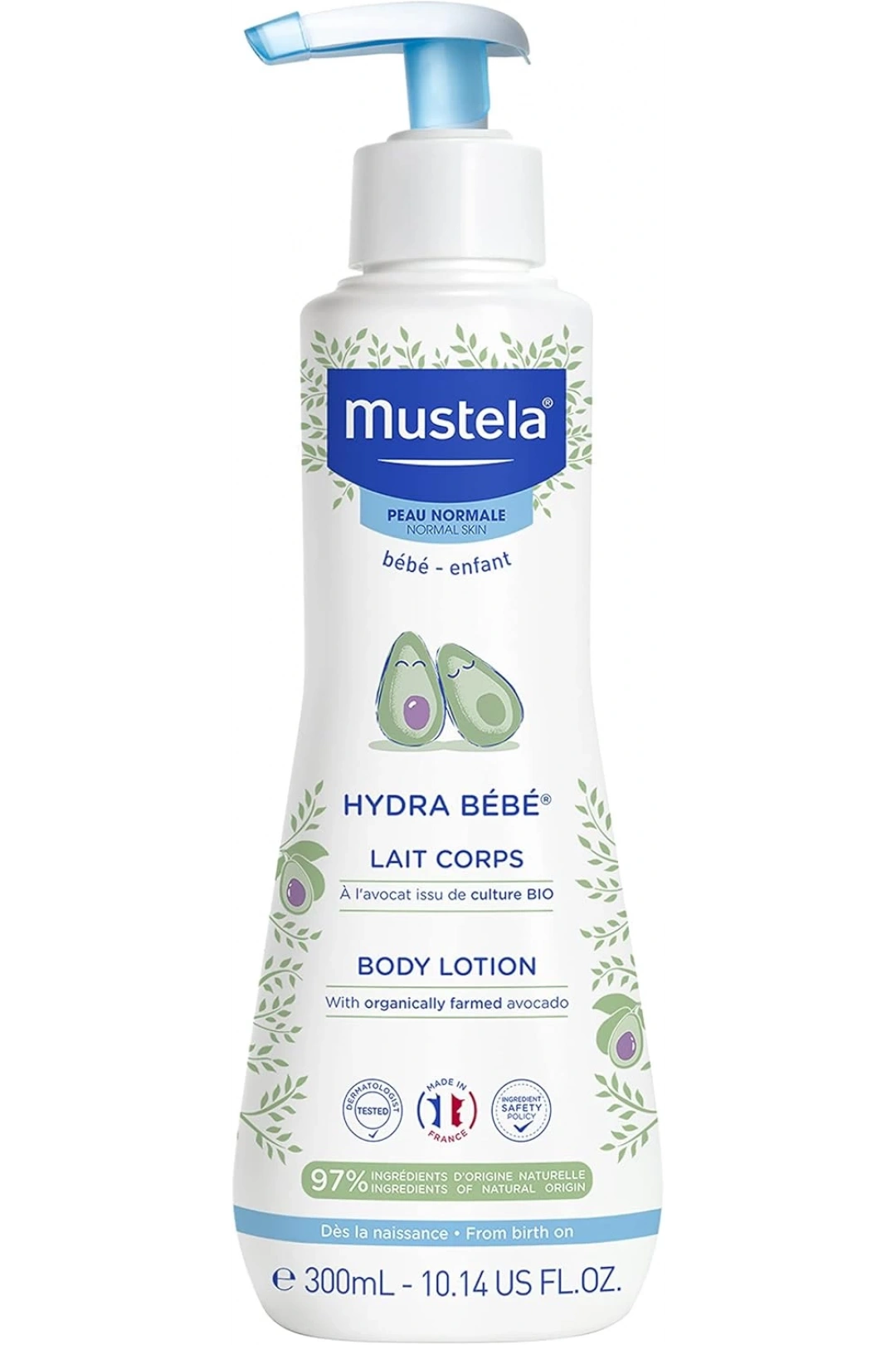 Mustela Hydra Bebe Lait Corps Body 300 ml Vücut Losyonu
