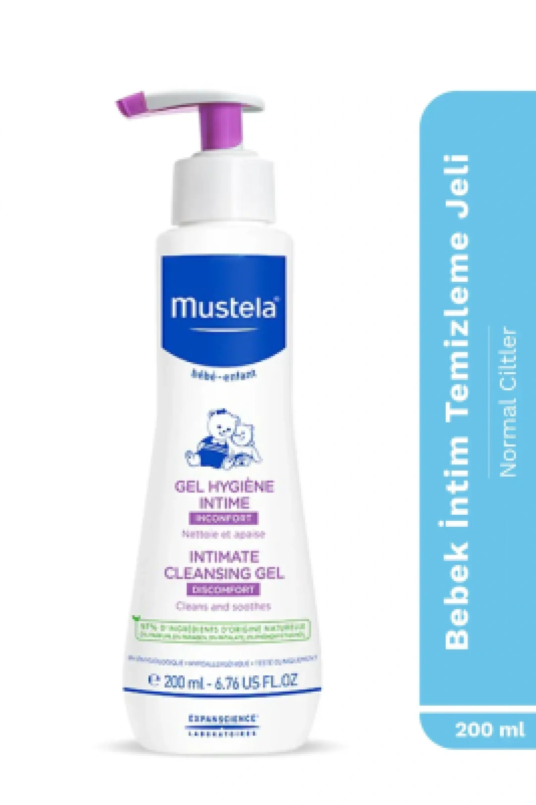 Mustela Intimate Cleansing Gel 200 ml İntim Temizleme Jeli