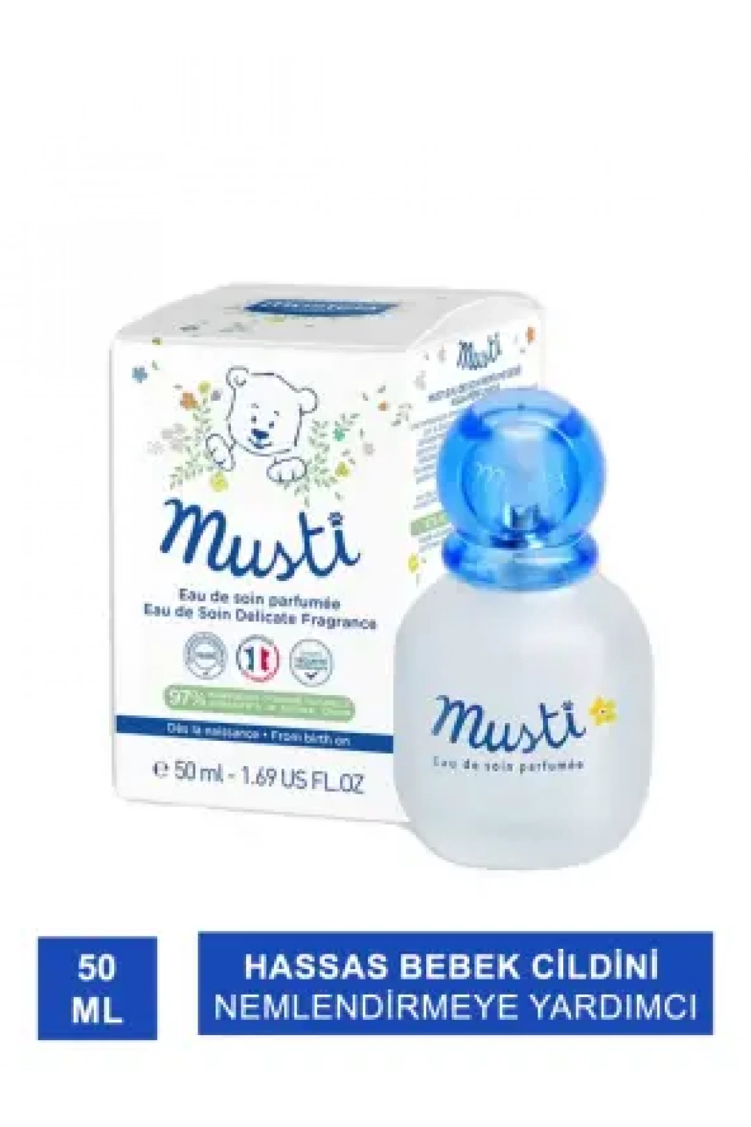 Mustela Musti Eau De Soin 50 ml Bebek Parfümü