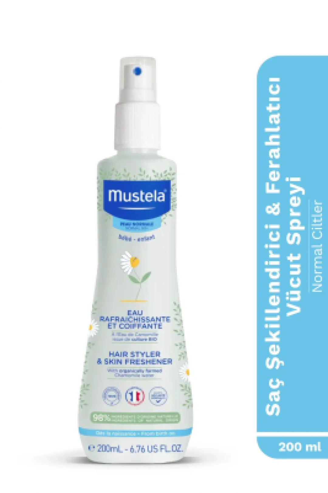 Mustela Skin Freshener Hair & Body Saç ve Vücut Spreyi 200 ml