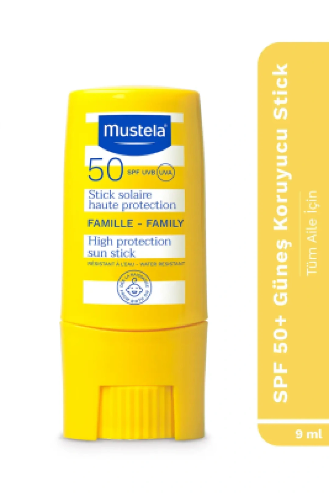 Mustela SPF50+ Çok Yüksek Koruma Faktörlü Güneş Stick 9 ml
