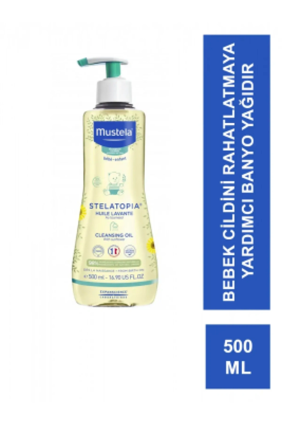 Mustela Stelatopia Cleansing Oil 500 ml Temizleme Yağı