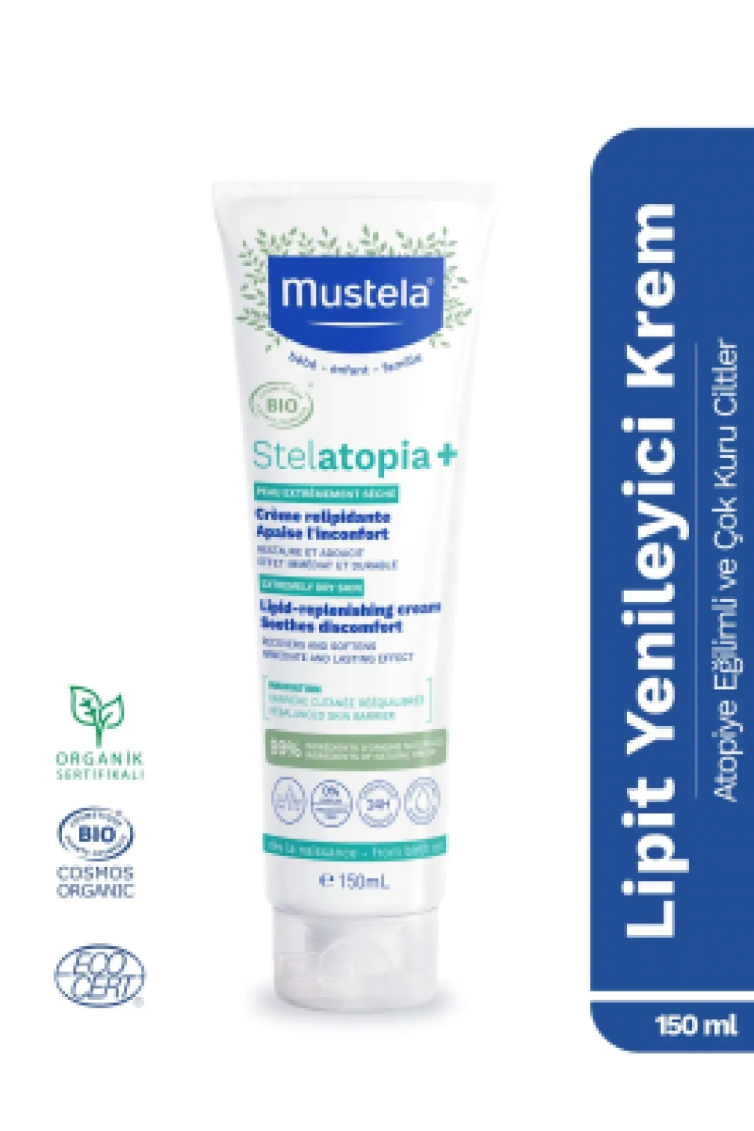 Mustela Stelatopia+ Lipit Yenileyici Krem 150 ml