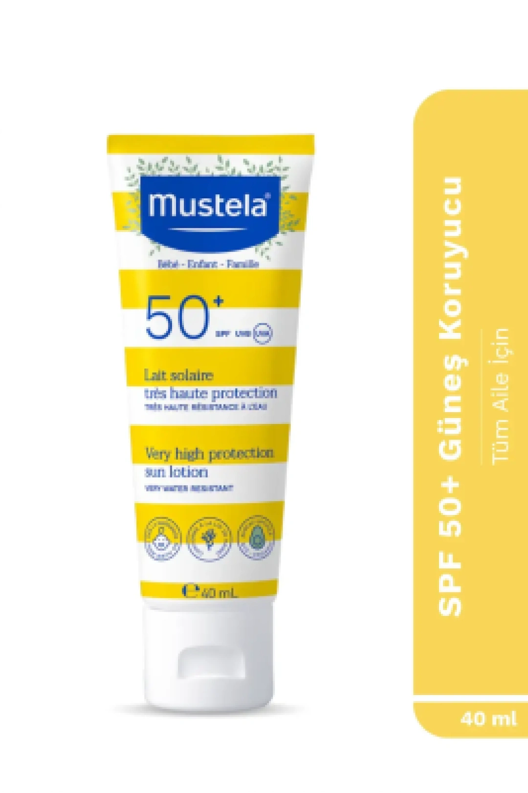 Mustela Very High Protection SPF 50+ Sun Lotion 40 ml