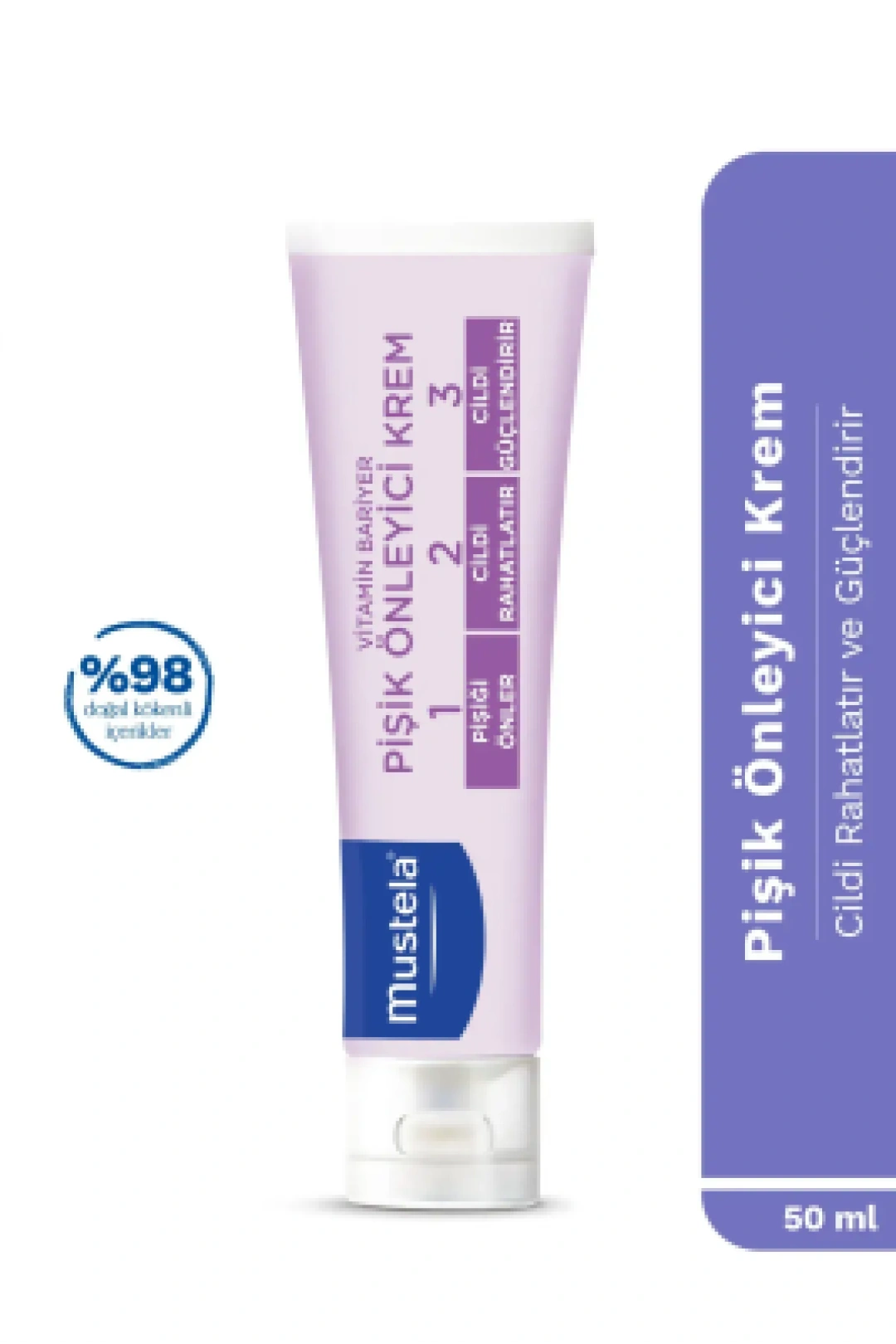 Mustela Vitamin Barrier 1-2-3 100 ml Pişik Kremi