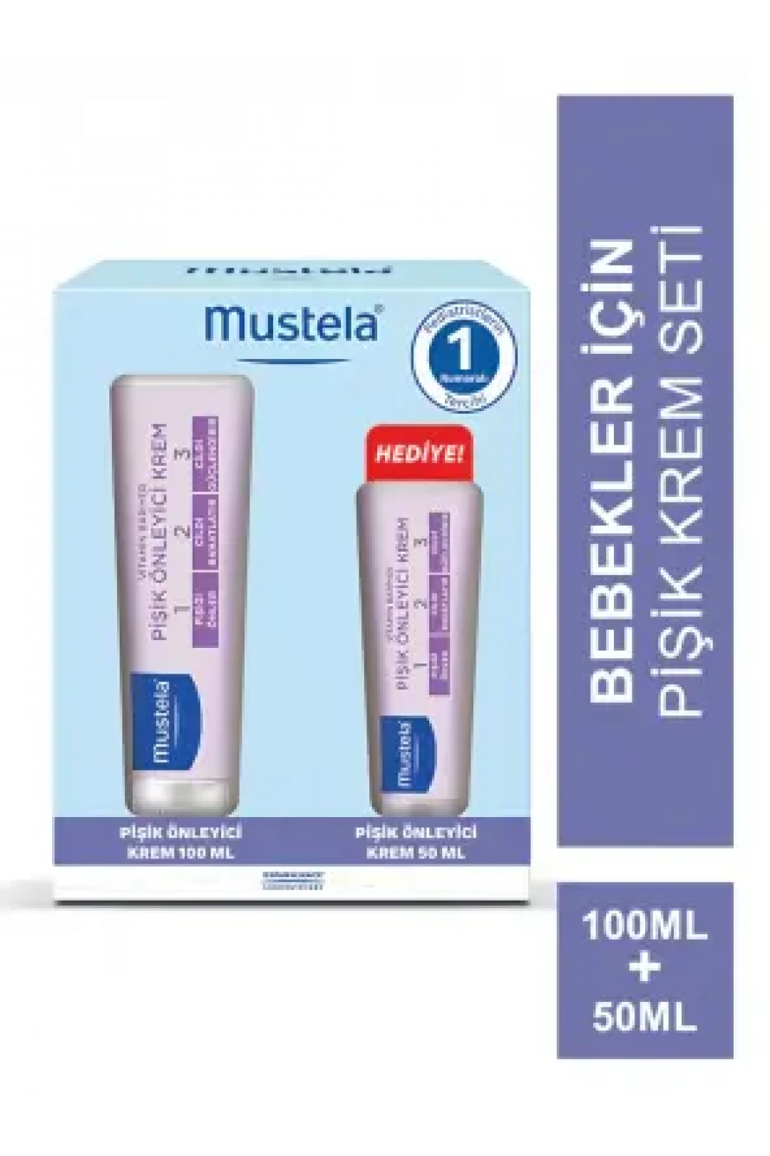 Mustela Vitamin Barrier Cream Pişik Kremi 100ml + 50ml