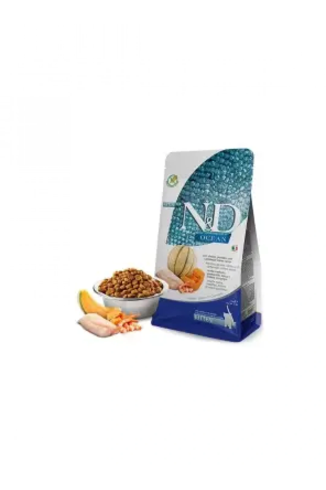 N&D Ocean Morina, Balkabağı Karides&Kavun Kıtten 1,5 Kg