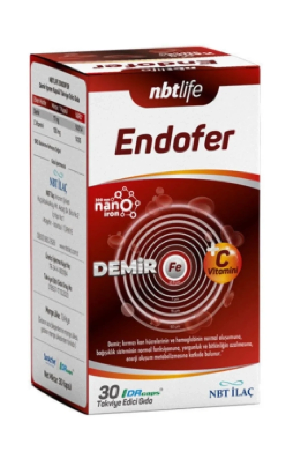 Nbt Life Endofer 30 Kapsül