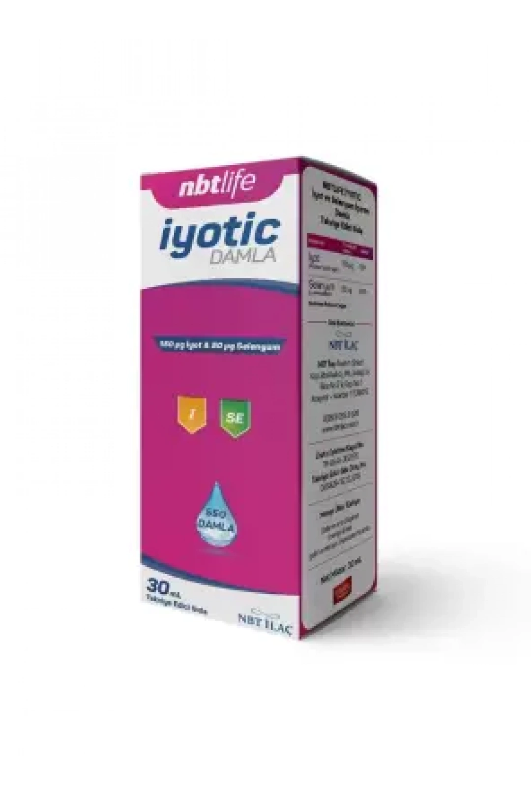 Nbt Life Iyotic 30 ml Damla