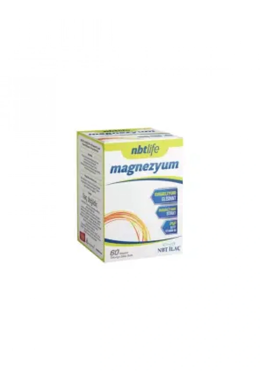 Nbt Life Magnezyum P5P Vitamin B6 60 Kapsül