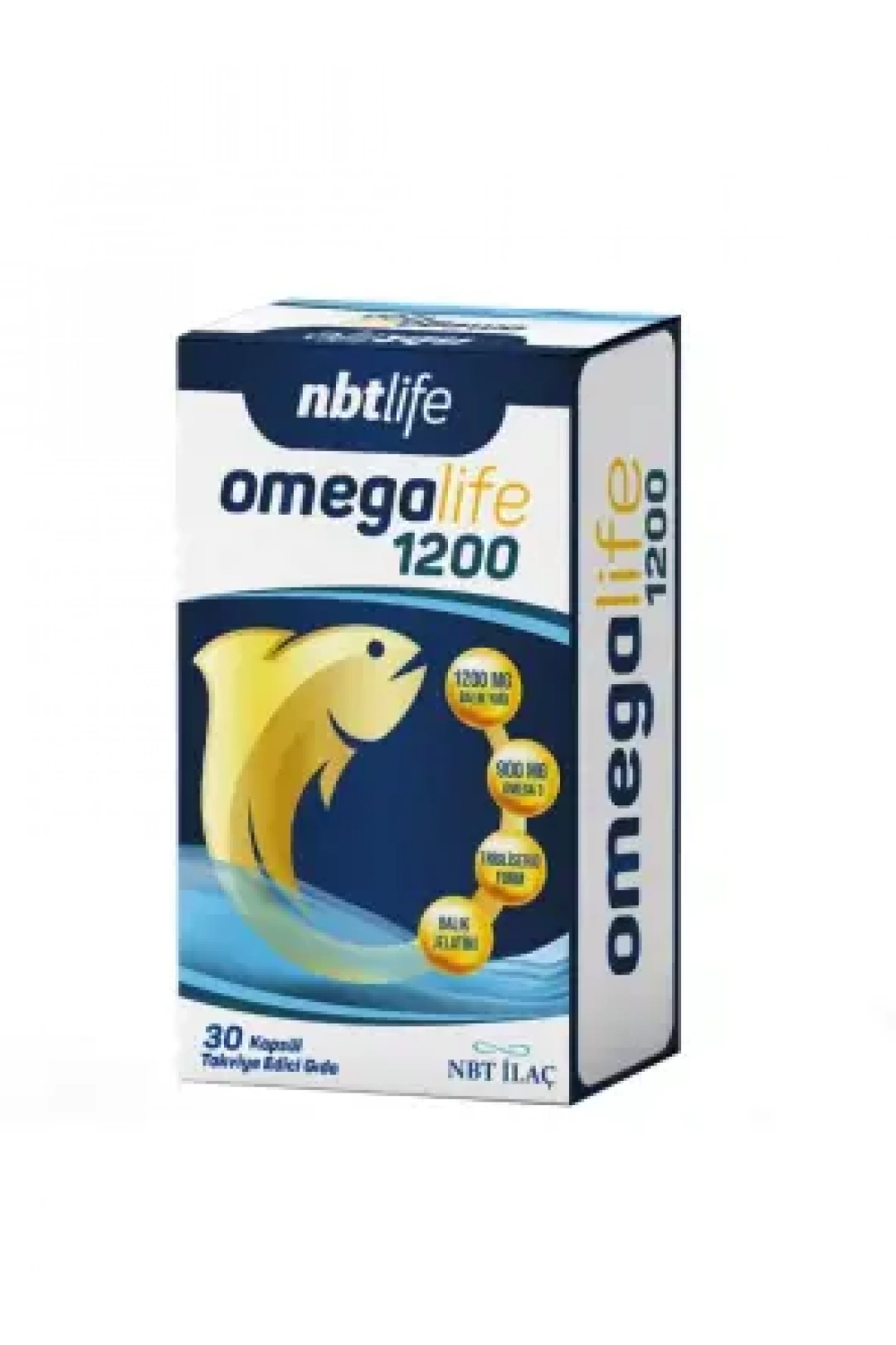Nbt Life Omegalife 1200mg 30 Kapsül