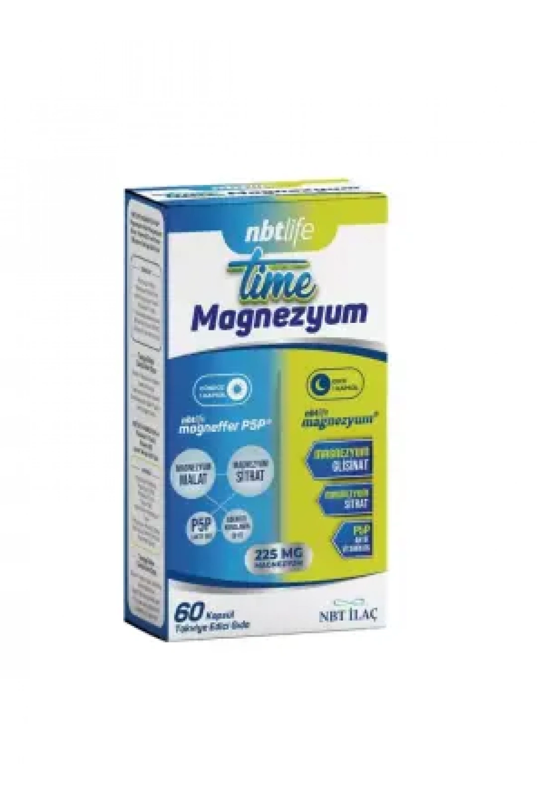 Nbt Life Time Magnezyum 60 Kapsül