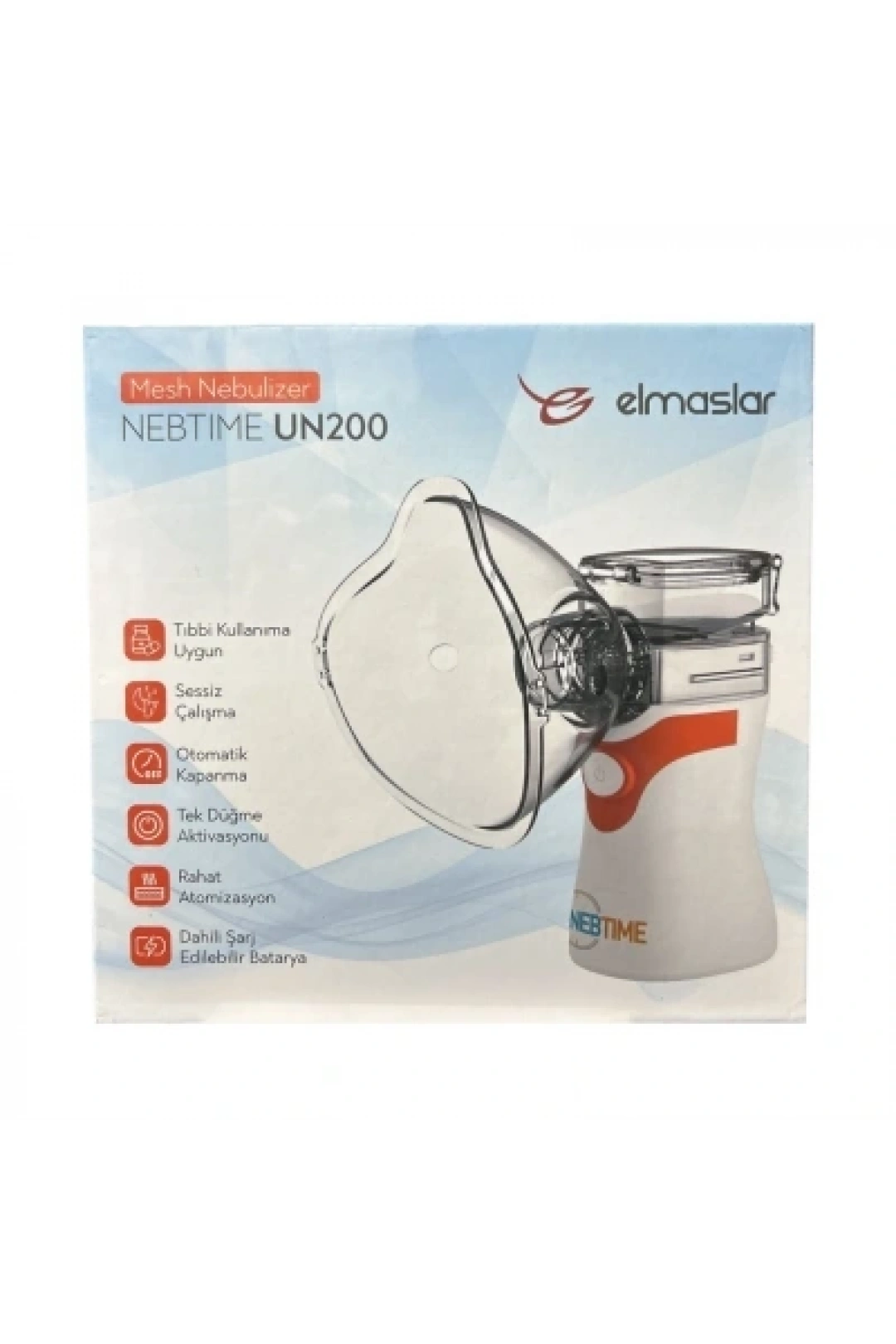 Nebtime Mesh Nebulizatör Şarjlı UN200