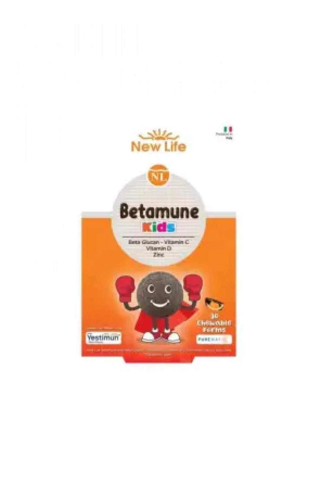 New Life Betamune Kids 30 Çiğneme Tableti