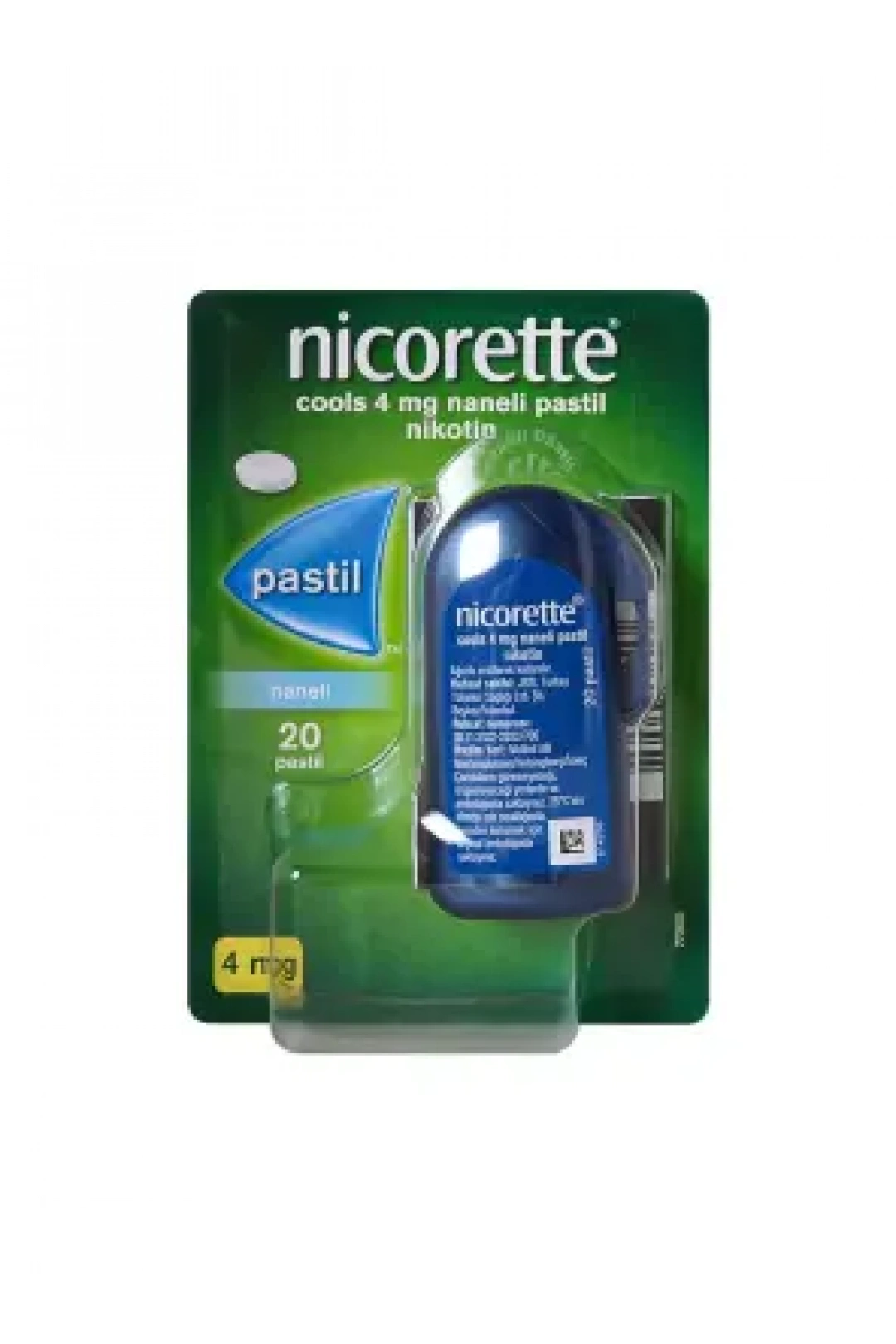 Nicorette Cools 4mg Naneli Pastil 20 Adet