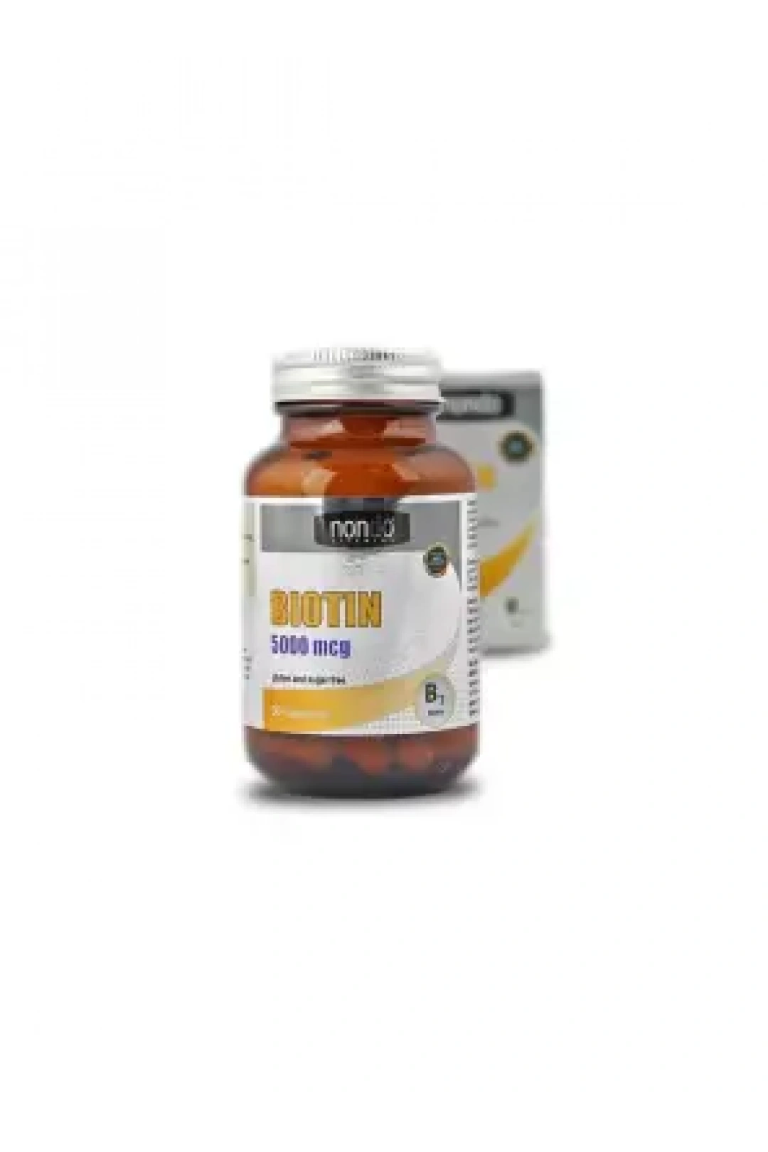 Nondo Biotin 5000mcg 30 Kapsül