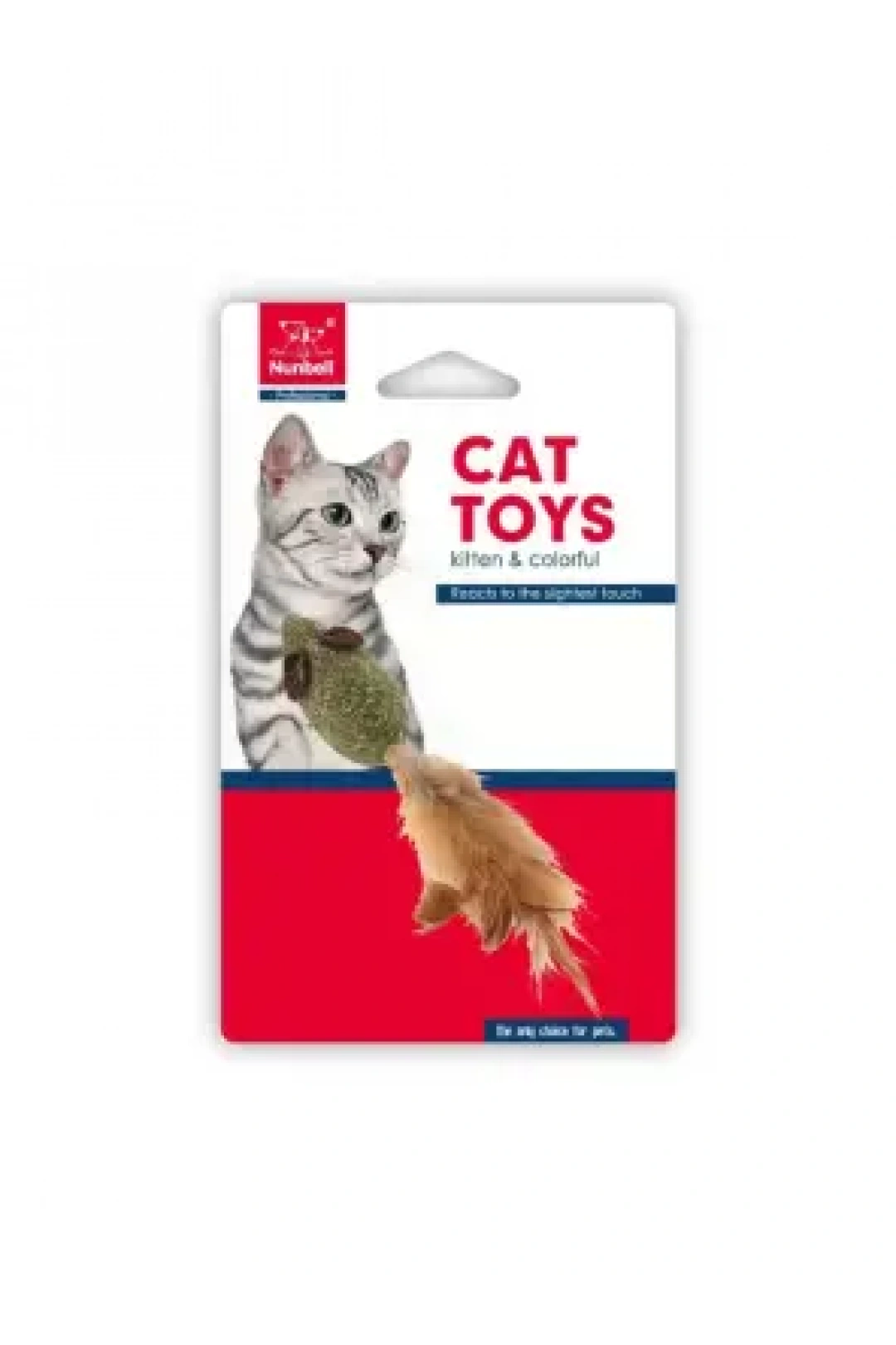 Nunbell Kedi Oyuncagi Catnip Fare Tüylü