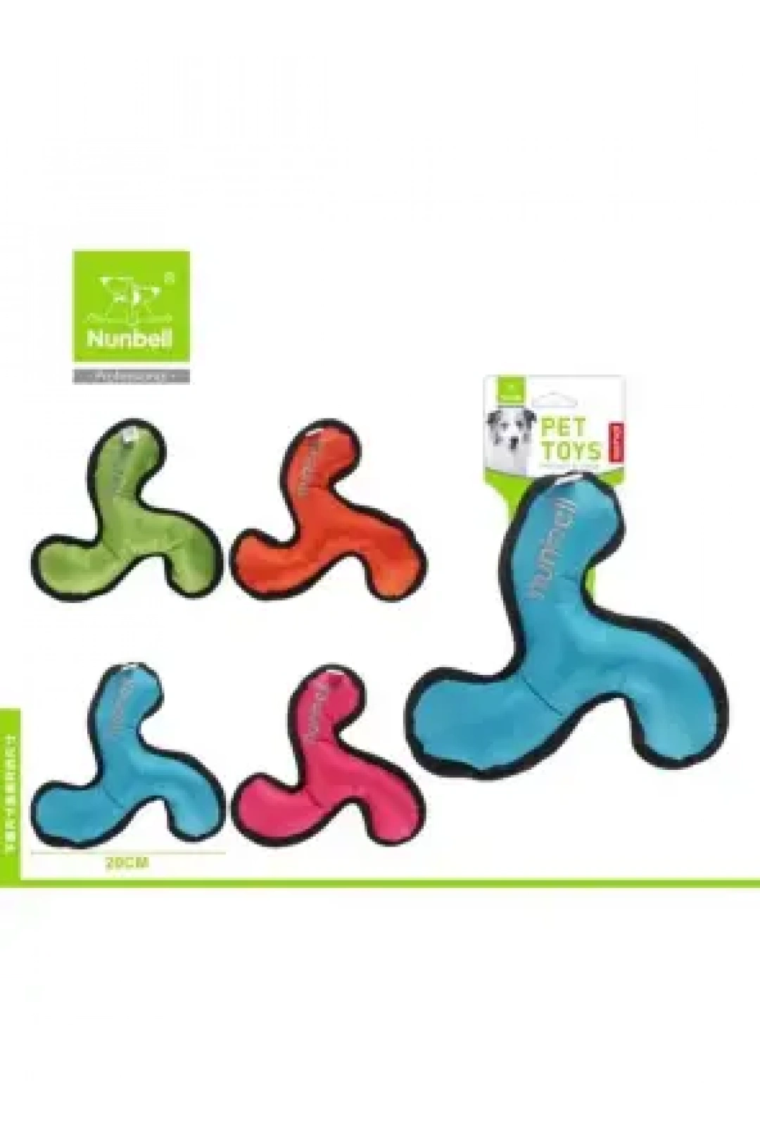 Nunbell Köpek Kumaş Oyuncak Desenli Frizbi