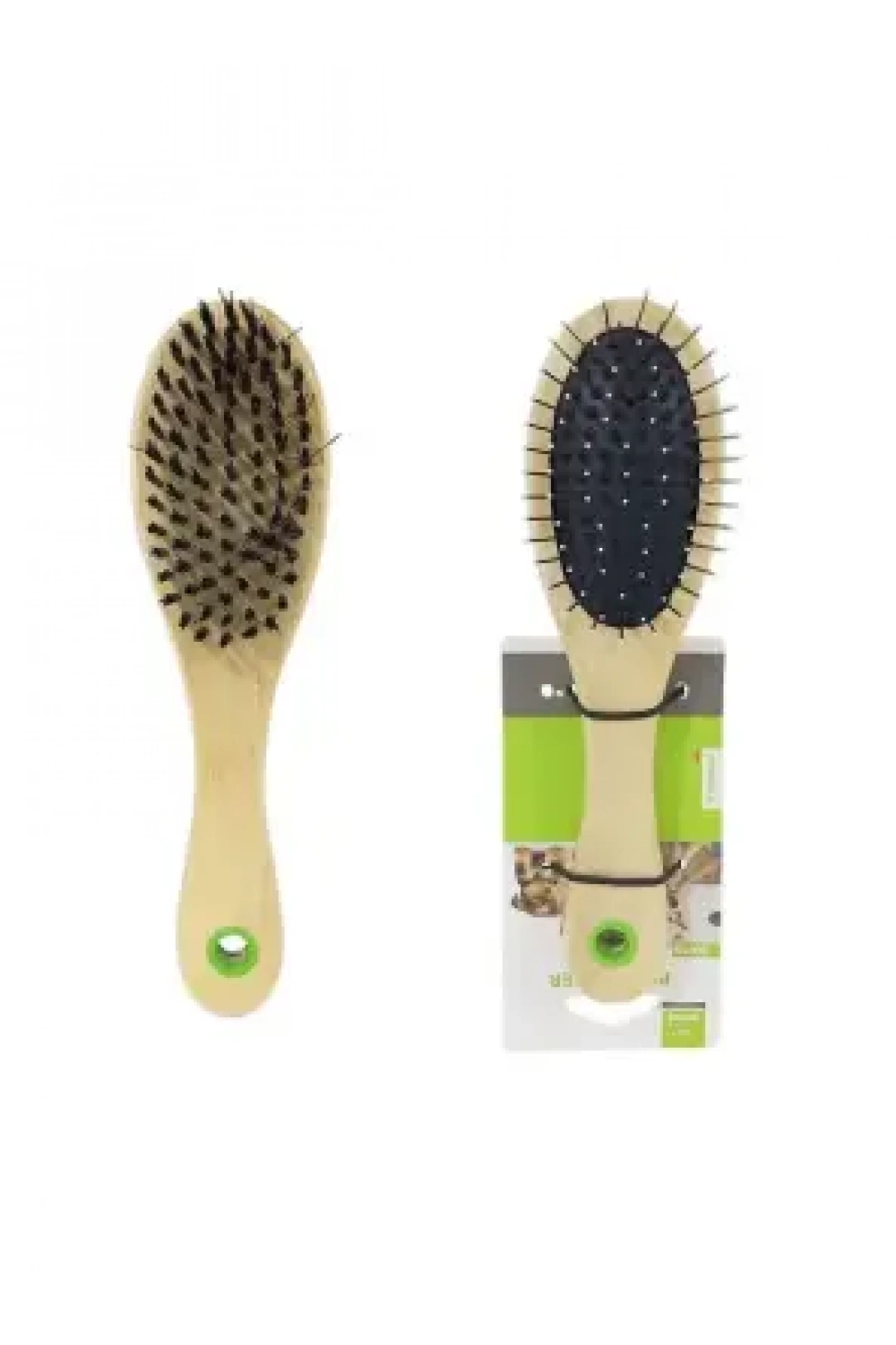 Nunbell Oval Fırça Çift Taraflı Ufak