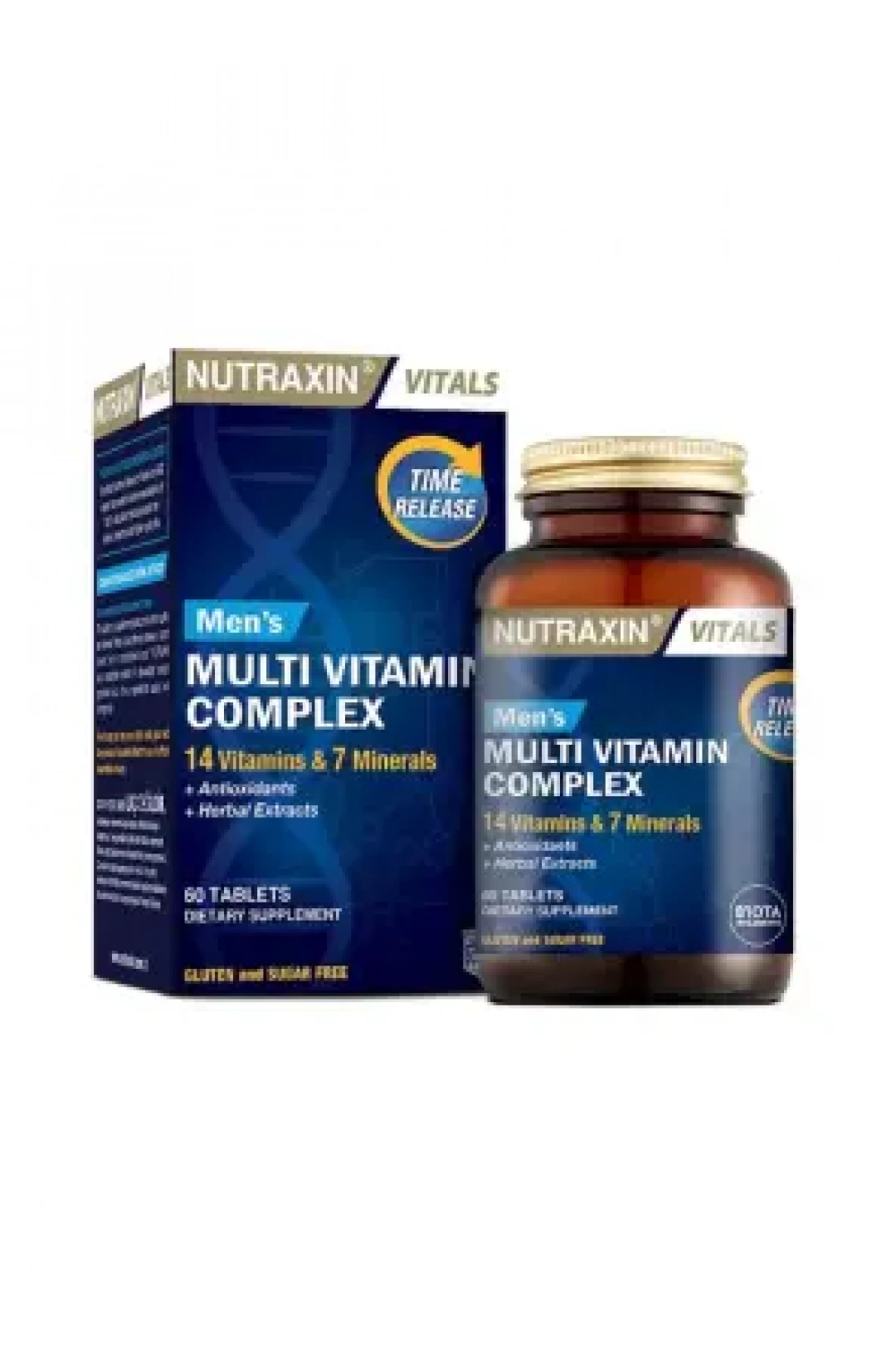 Nutraxin Mens Multi Vitamin Complex 60 Tablets