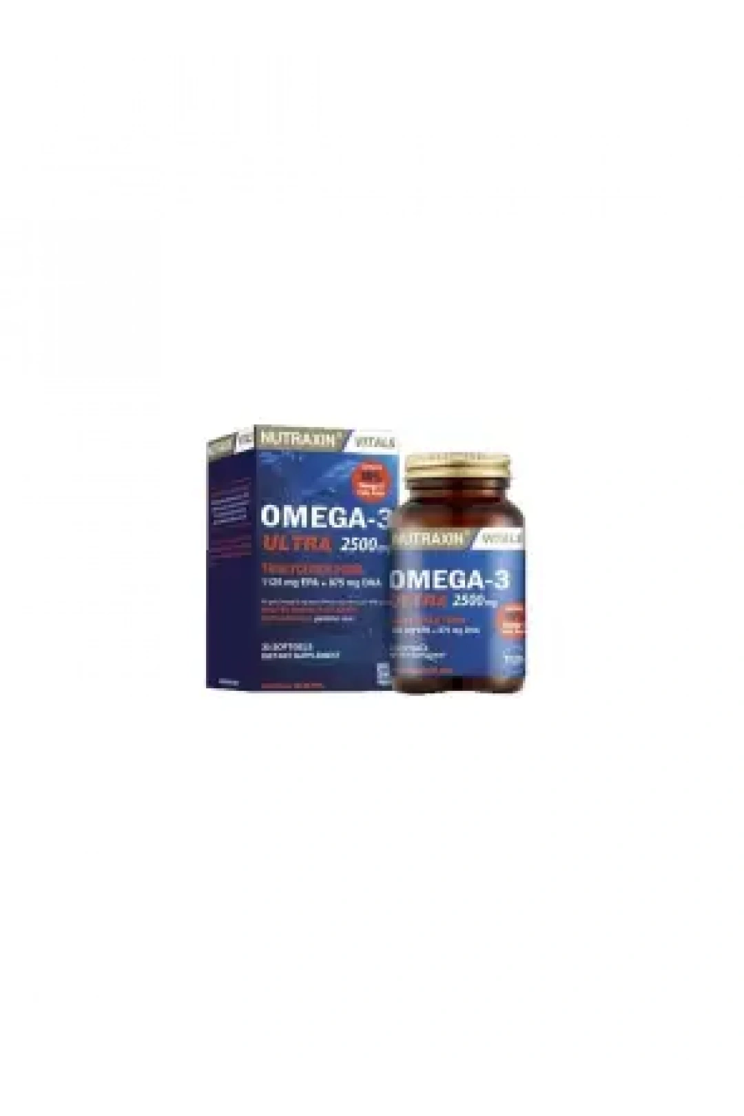 Nutraxin Omega-3 Ultra 2500 mg 30 Yumuşak Kapsül