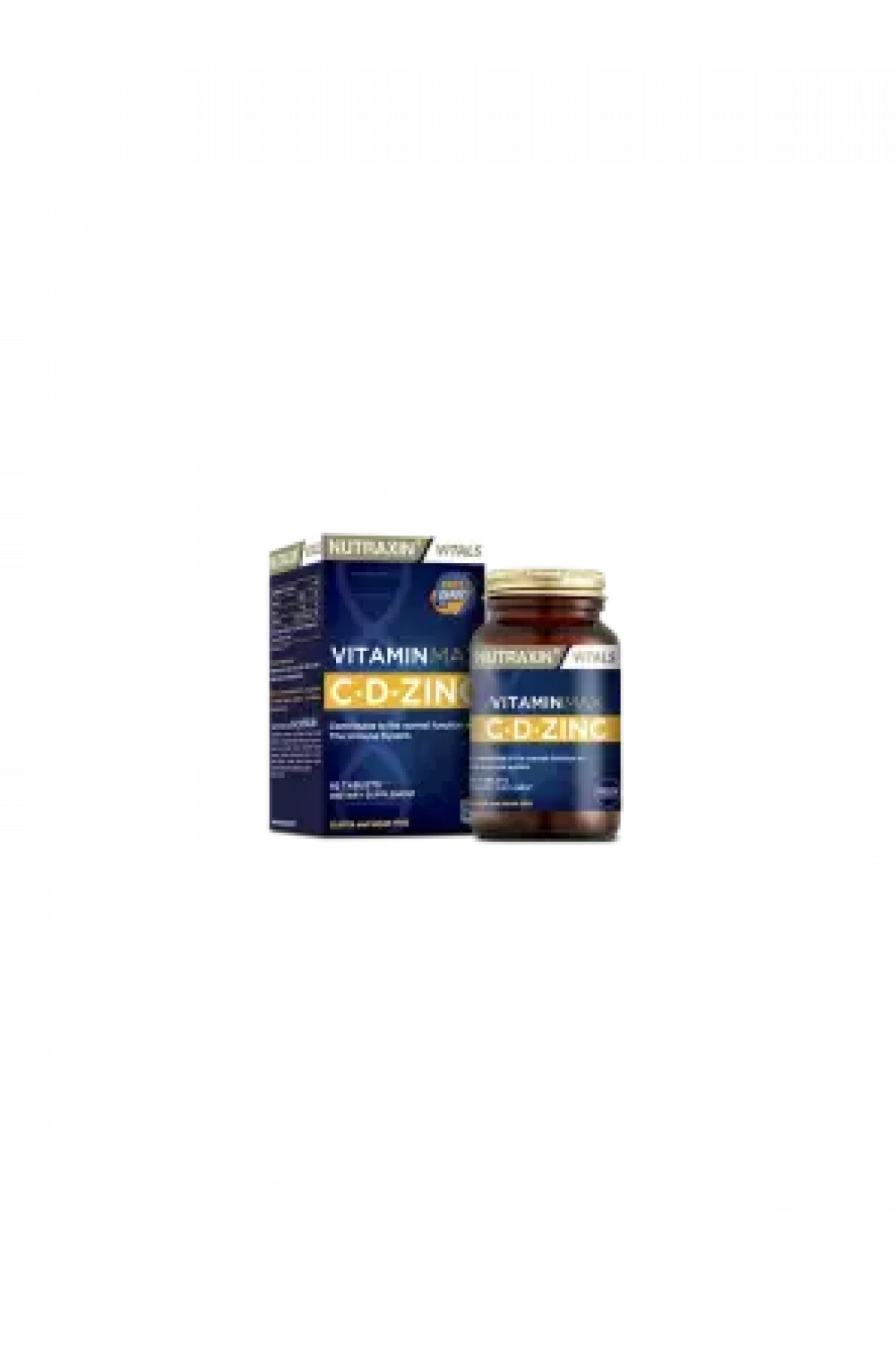 Nutraxin Vitamin Max C.D.Zinc 60 Tablet