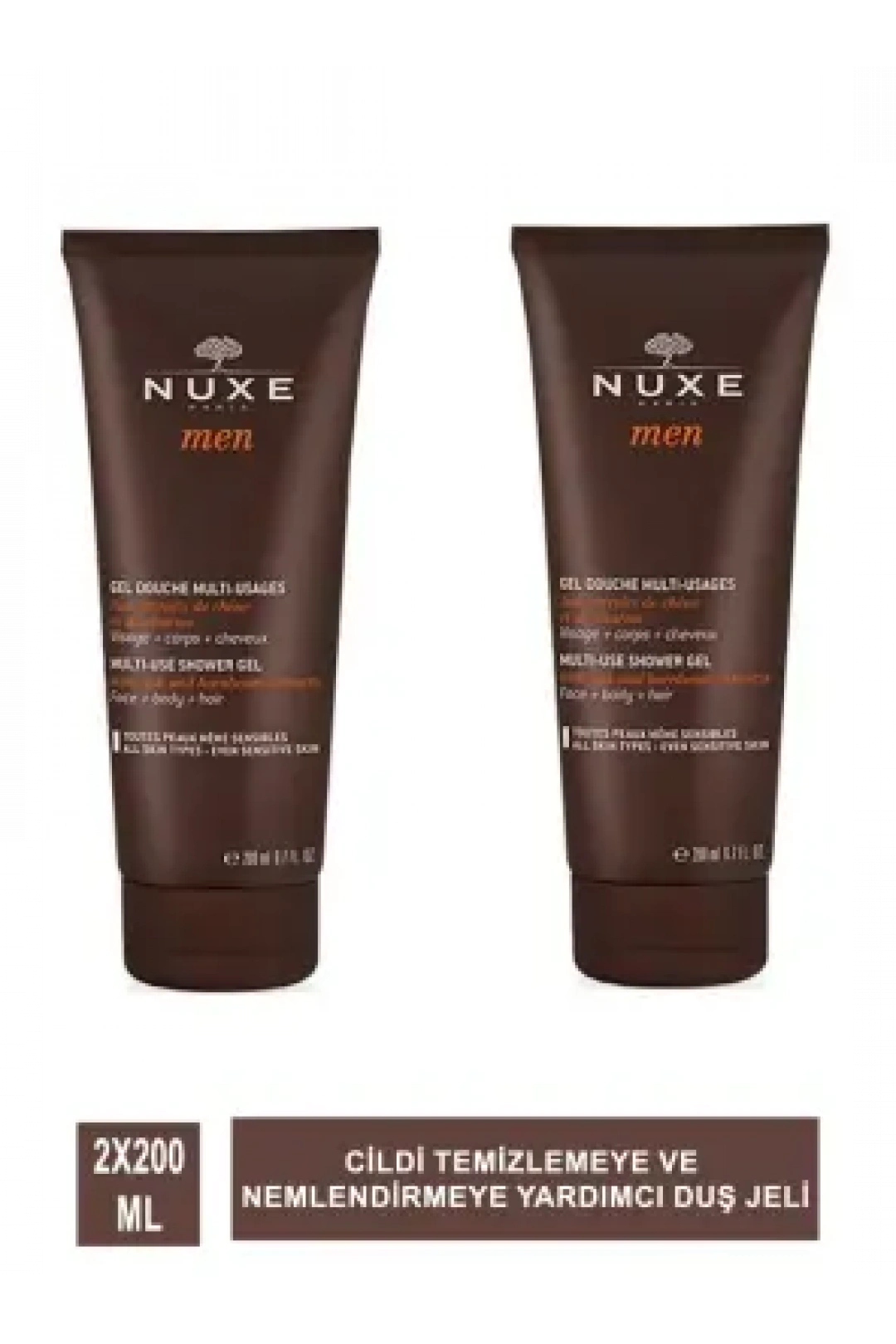 Nuxe Men Duş Jeli 2x200ml