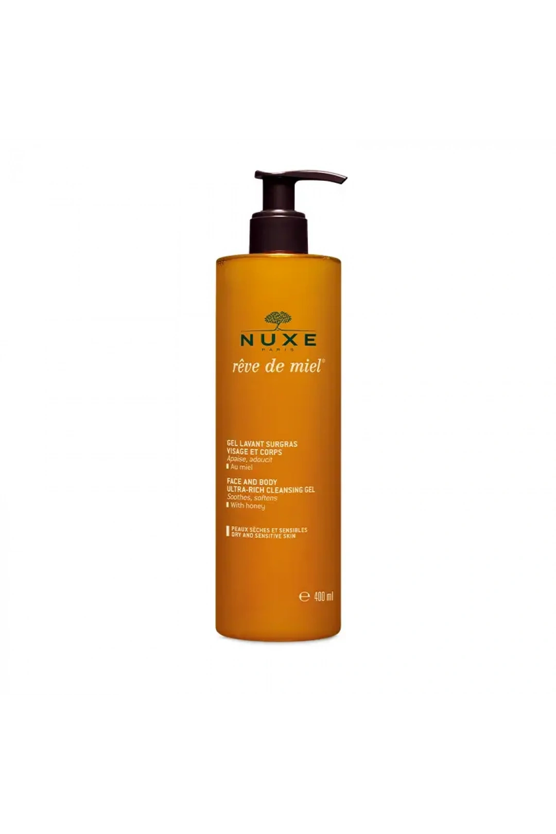 Nuxe Reve de Miel Gel Lavant Surgras Visage et Corps Yüz Ve Vücut Yıkama Jeli
