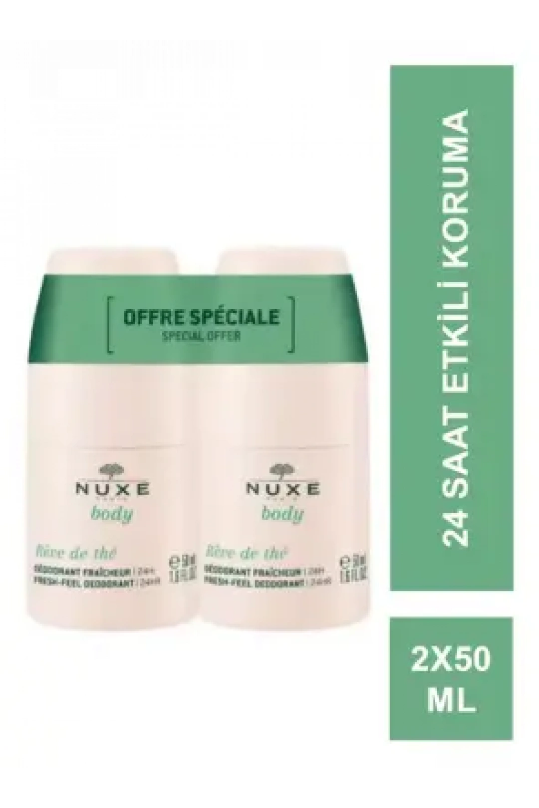 Nuxe Reve De The Body Fresh Feel Deodorant 50ml 2.si %50 İndirimli