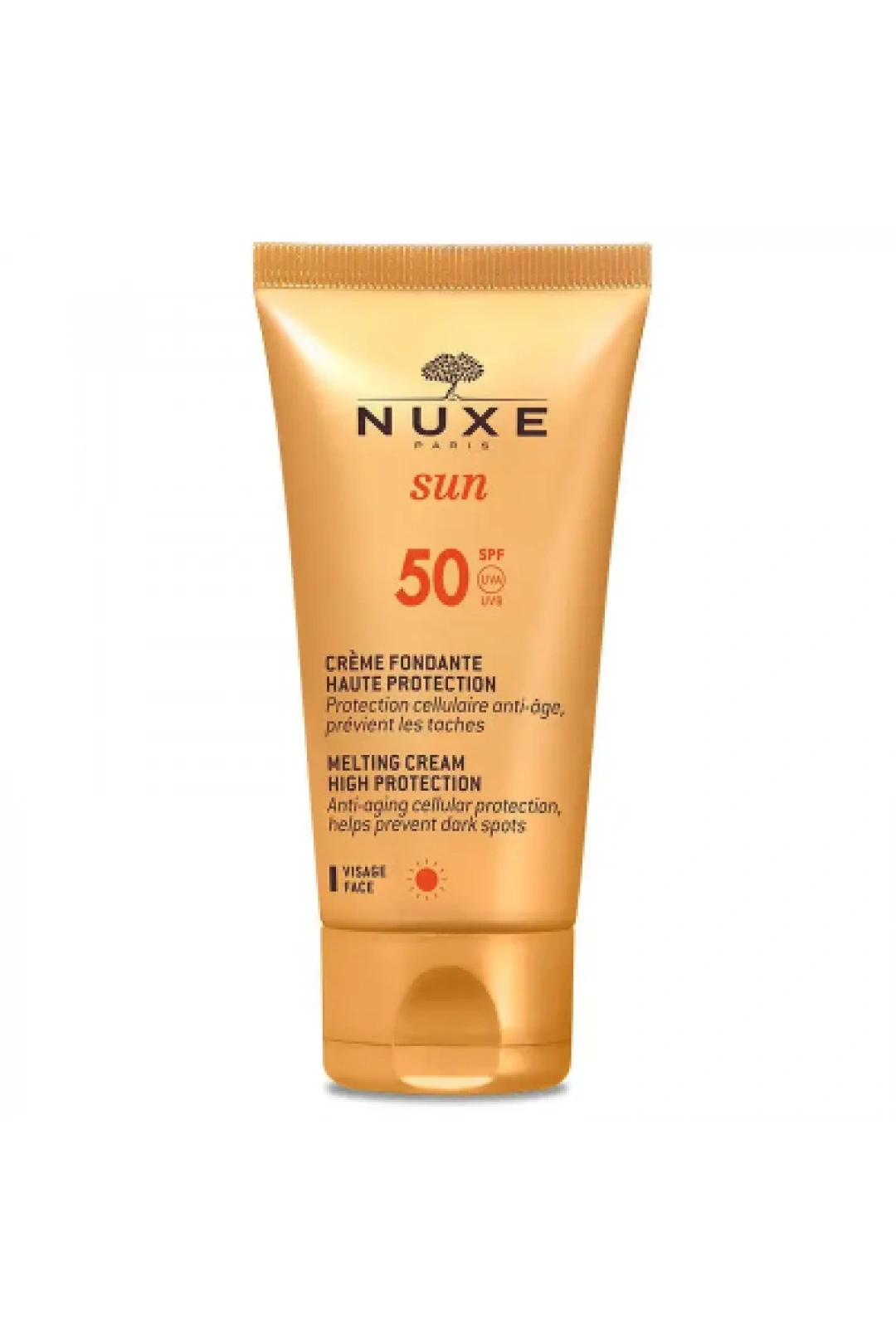 Nuxe Sun Spf 50 Face Cream Fondante Haute Protection Güneş Koruyucu Yüz Kremi 50ml