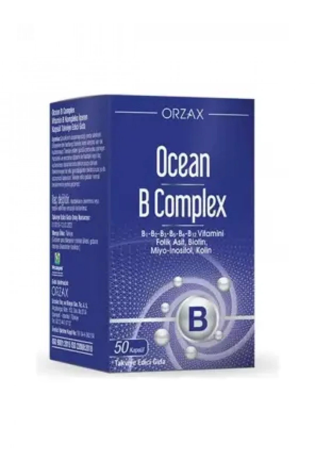 Ocean B Complex Takviye Edici Gıda 50 Kapsül