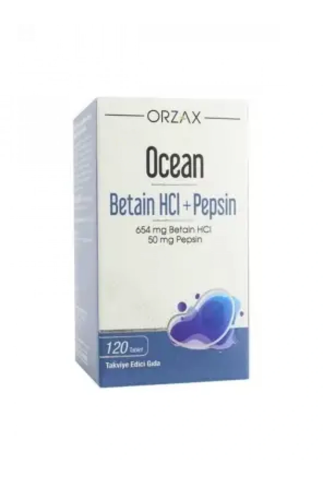 Ocean Betain HCI+ Pepsin 120 Tablet