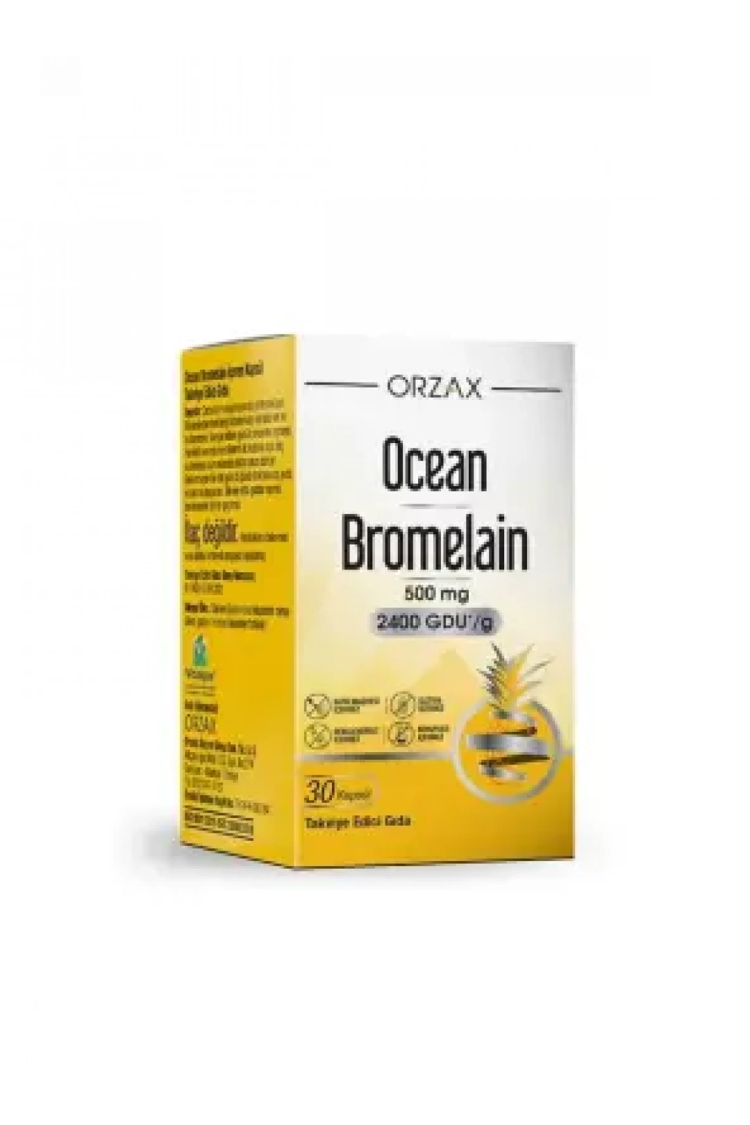 Ocean Bromelain 500mg 30 Kapsül