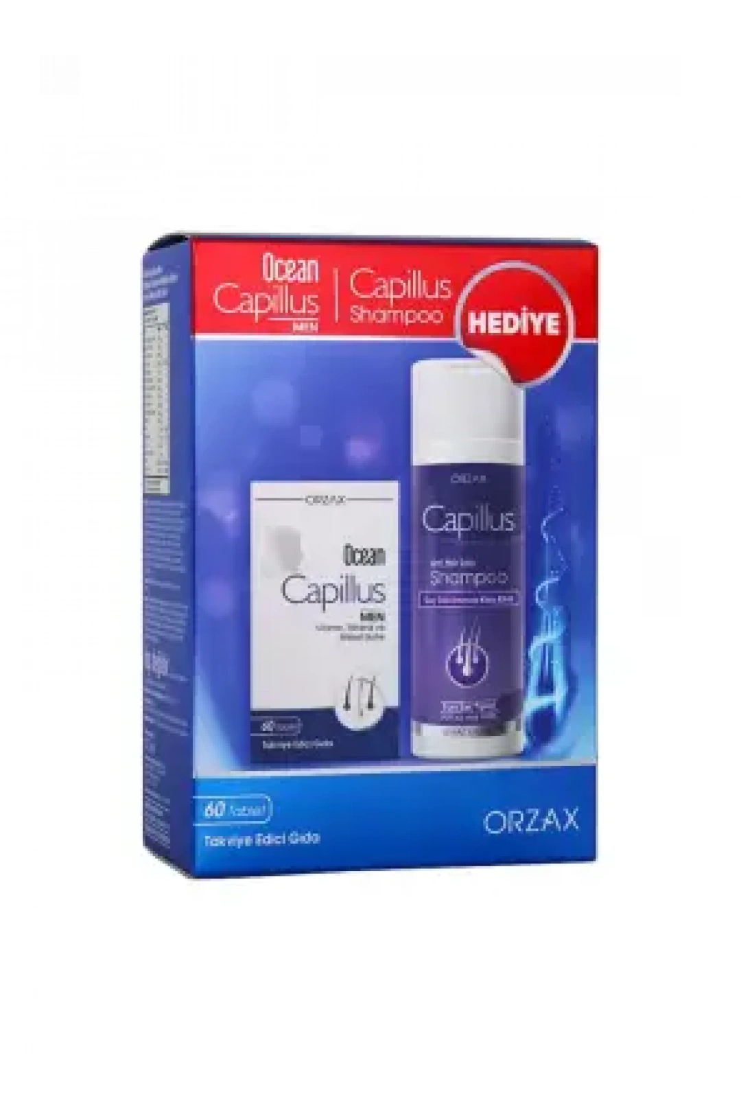 Ocean Capillus Men 60 Tablet + Capillus Şampuan Hediyeli