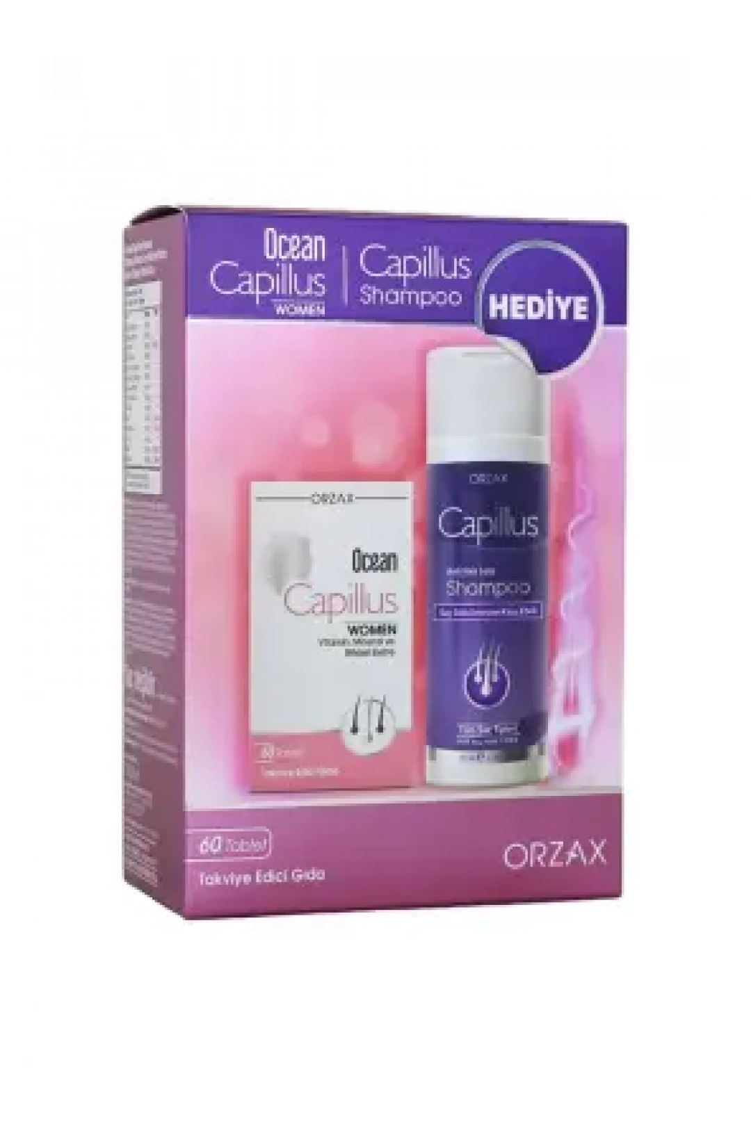 Ocean Capillus Women 60 Tablet + Capillus Şampuan Hediyeli