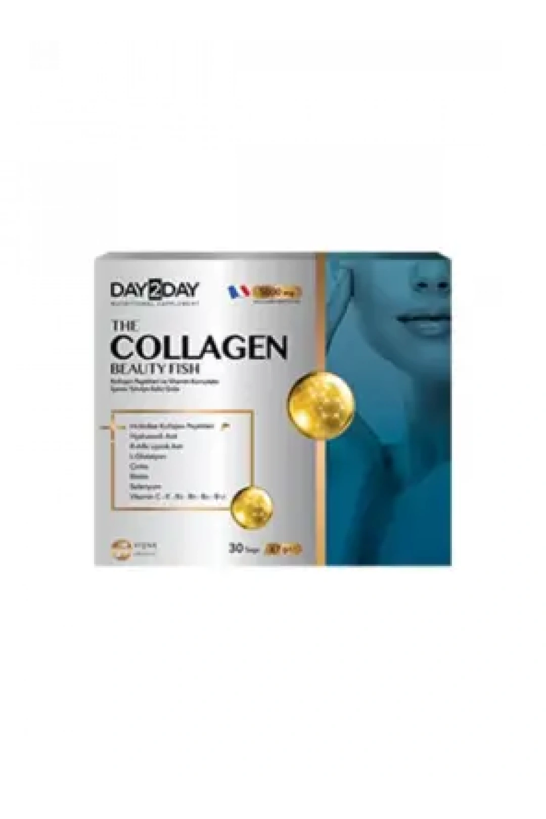 Ocean Day2Day The Collagen Beauty Fish 30 Saşe x 7gr - Vişne -