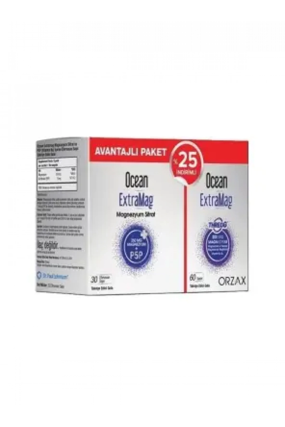 Ocean Extramag 30 Saşe + Extramag Threog 60 Tablet
