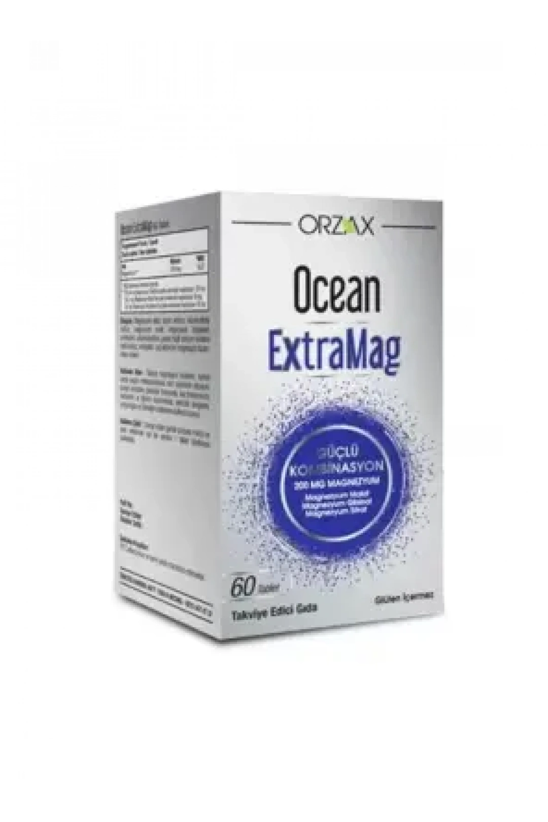 Ocean ExtraMag Üçlü Kombinasyon Takviye Edici Gıda 60 Tablet