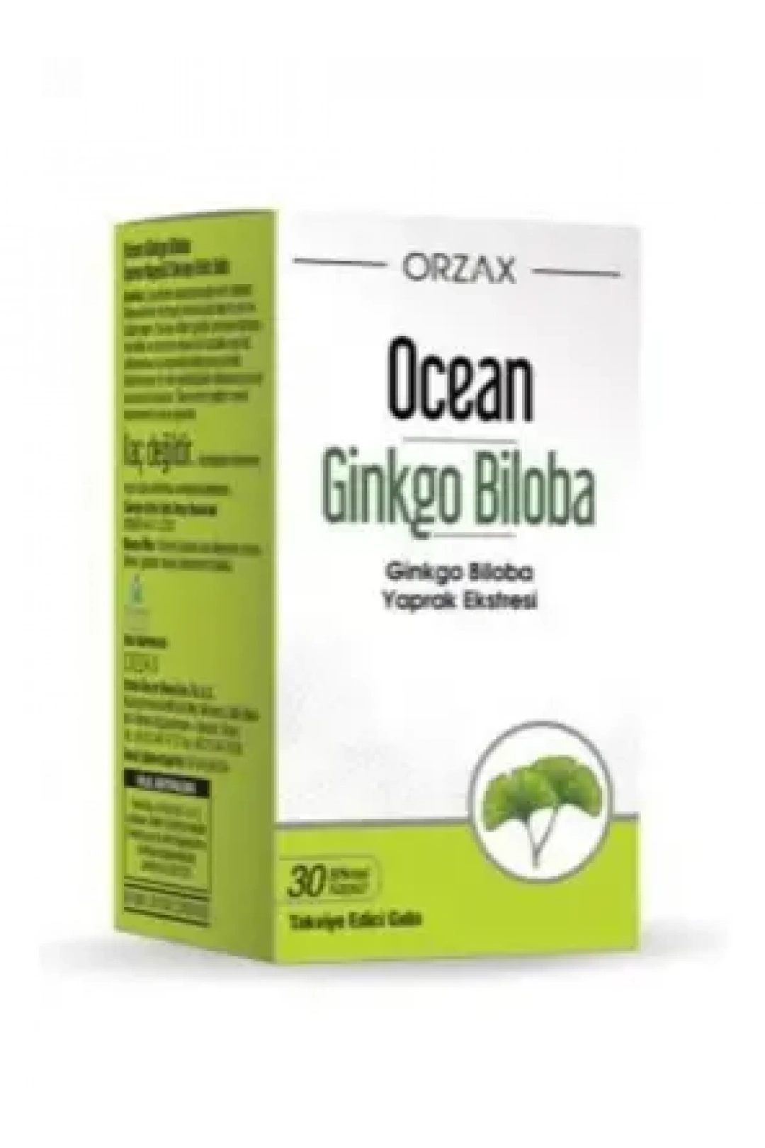 Ocean Ginkgo Biloba 30 Kapsül