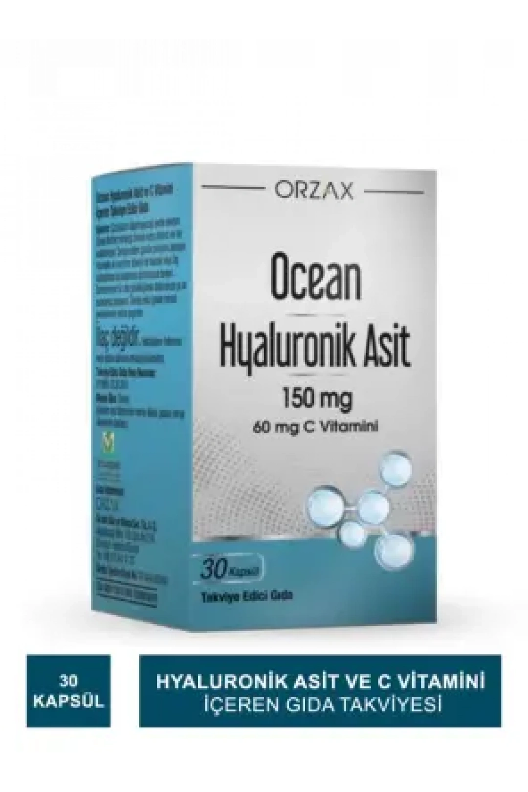 Ocean Hyaluronik Asit 150mg 30 Kapsül