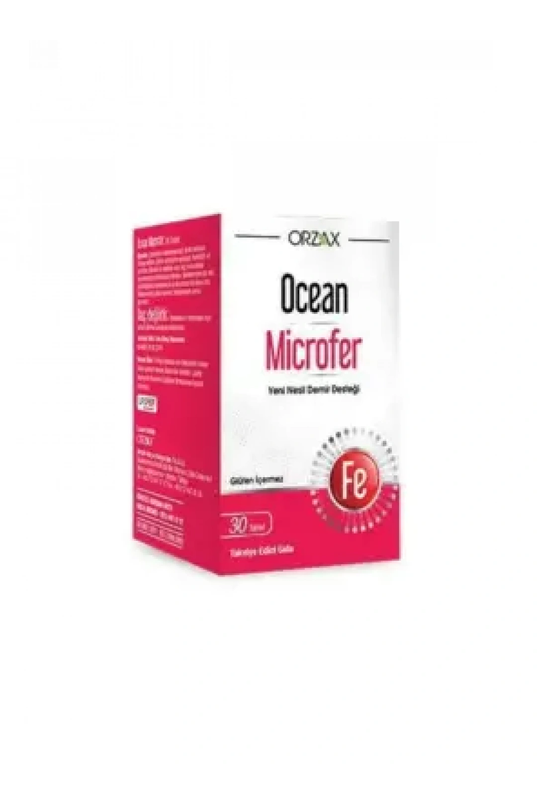 Ocean Microfer 30 Tablet Takviye Edici Gıda