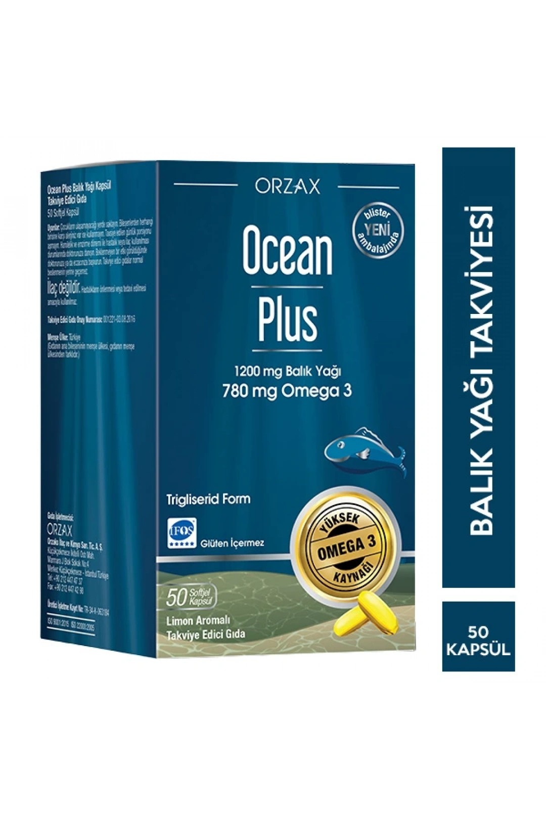 Ocean Plus 1200mg Balık Yağı