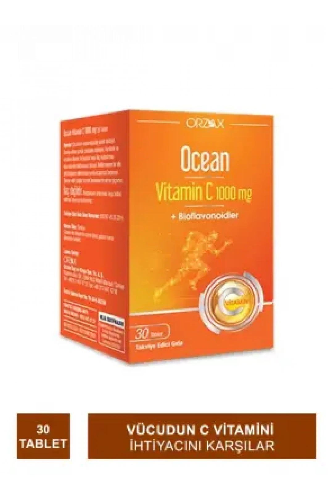 Ocean Vitamin C 1000 mg 30 Tablet