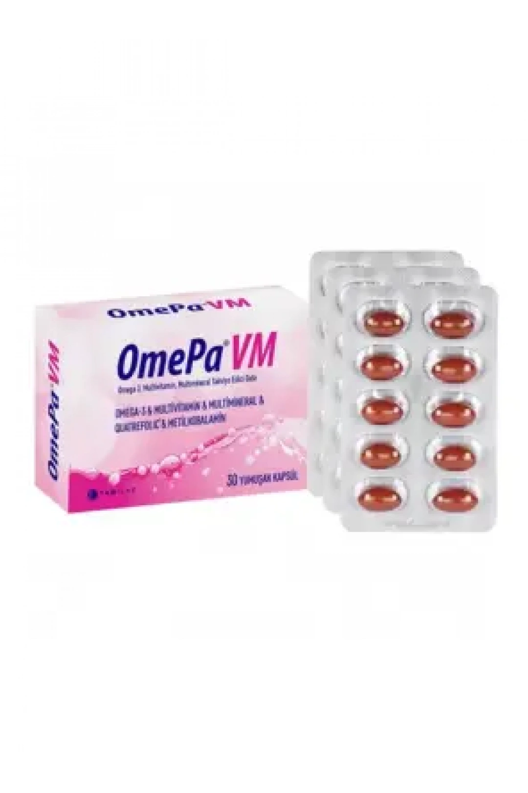 OmePa VM 30 Yumuşak Kapsül