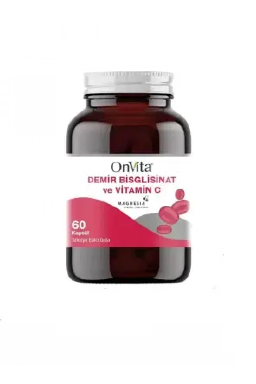 OnVita Demir Bisglisinat & Vitamin C 60 Kapsül