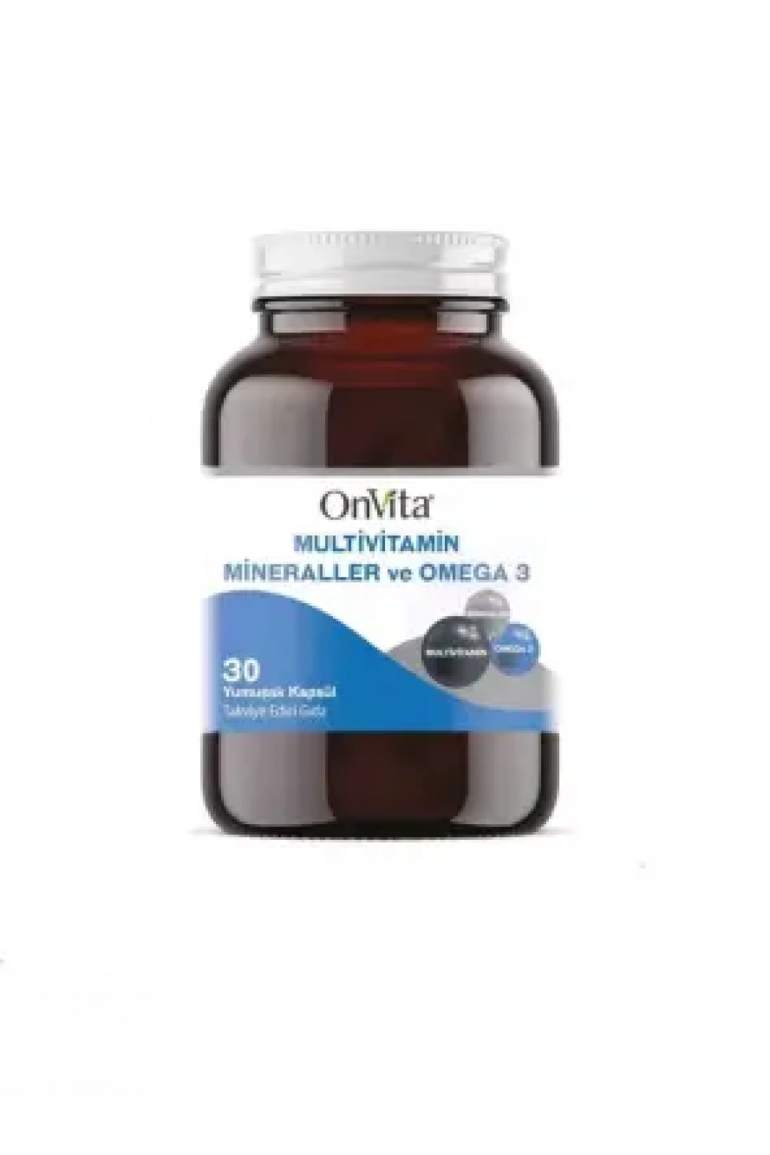OnVita Multivitamin Mineraller ve Omega 3 30 Kapsül