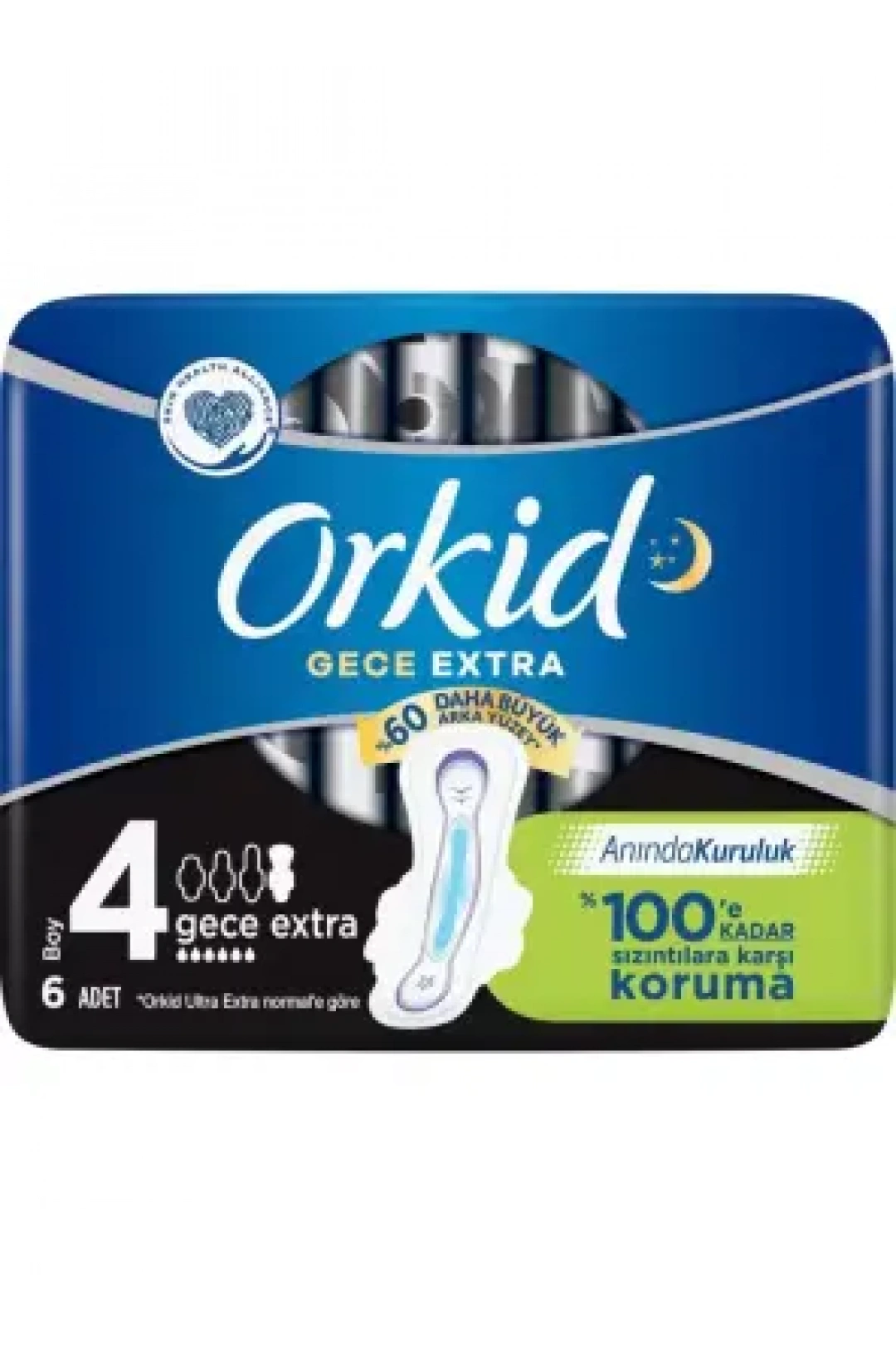 Orkid Ultra Gece Extra Boy : 4 - 6 Adet